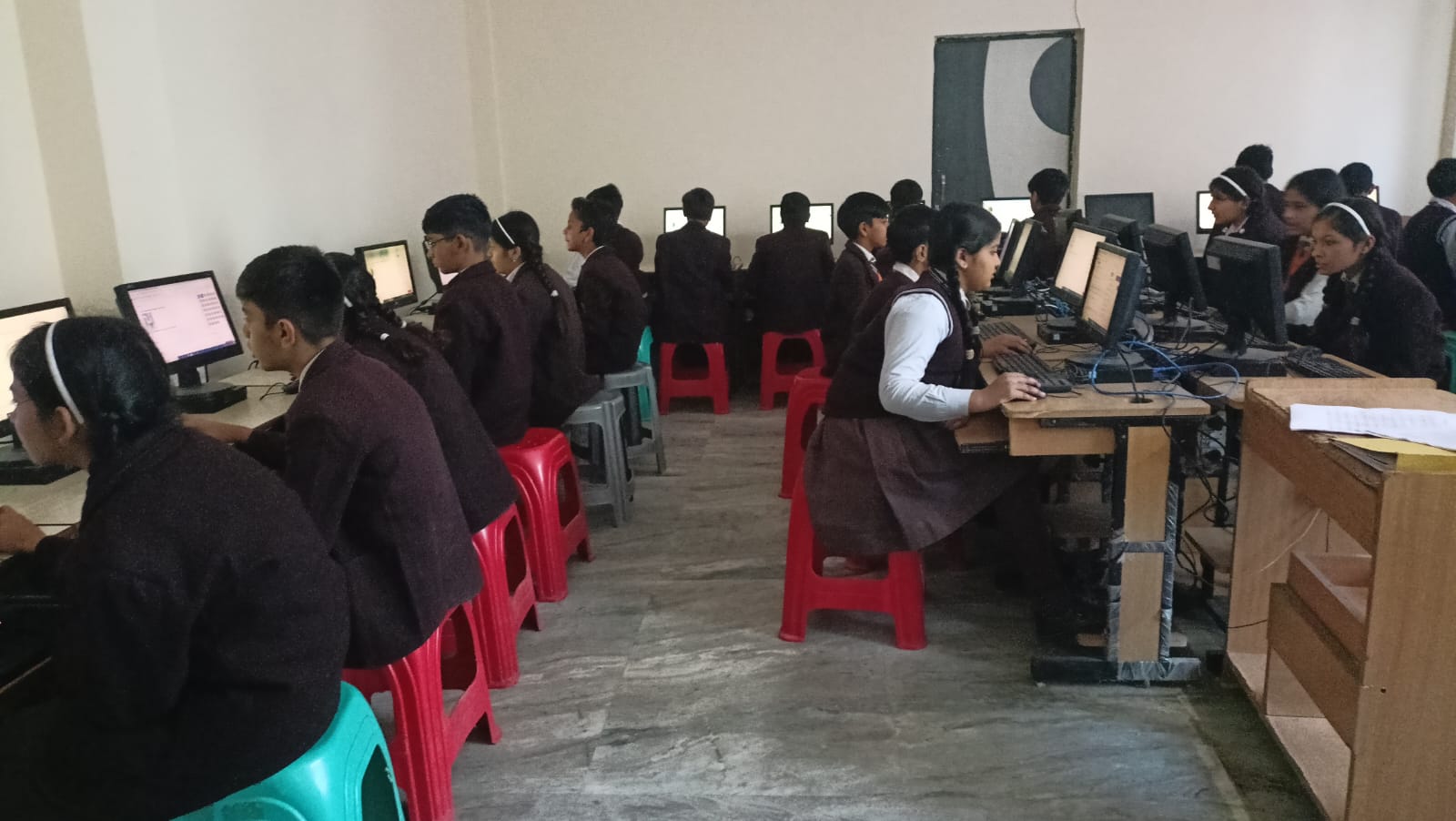 Highly Equipped Computer and Science Labs