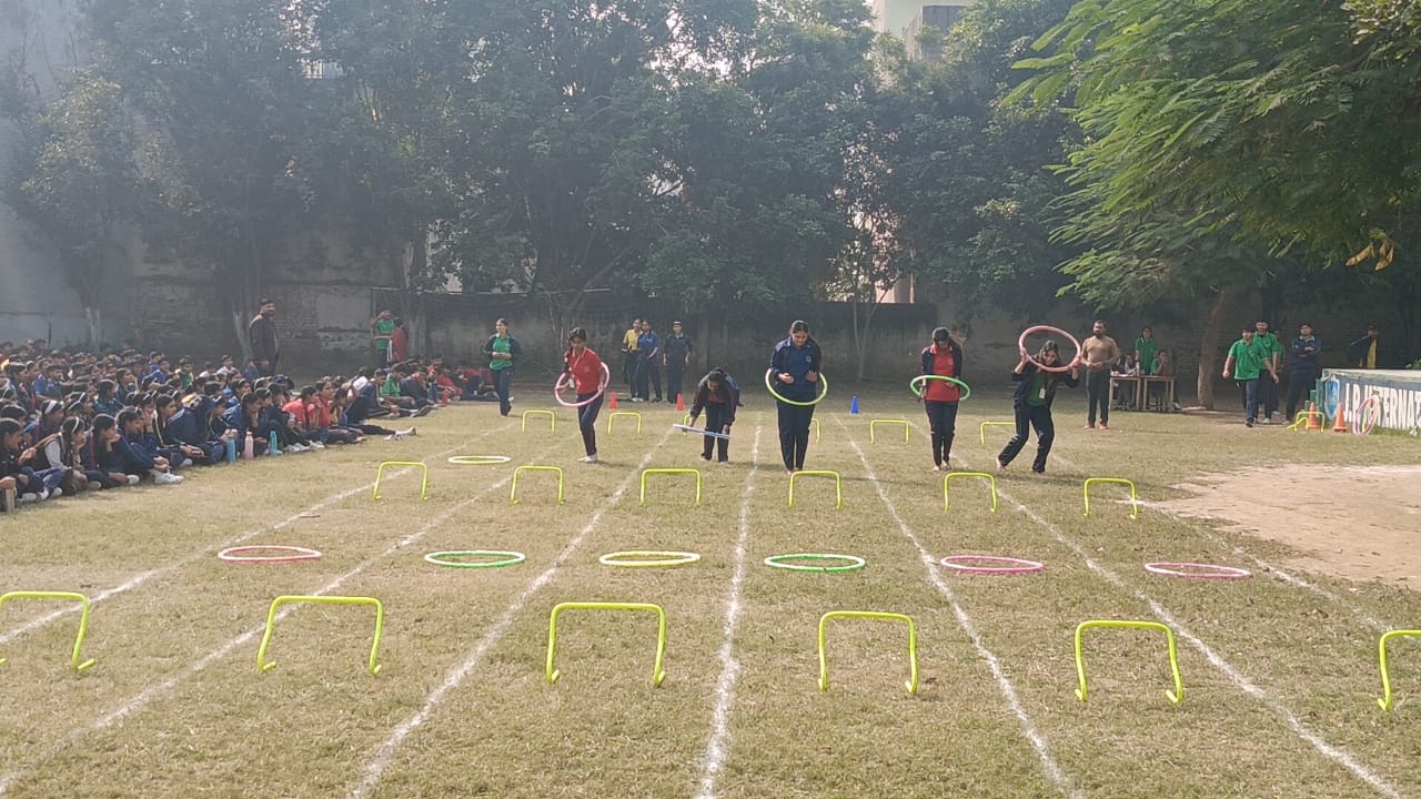 Track activity on school ground